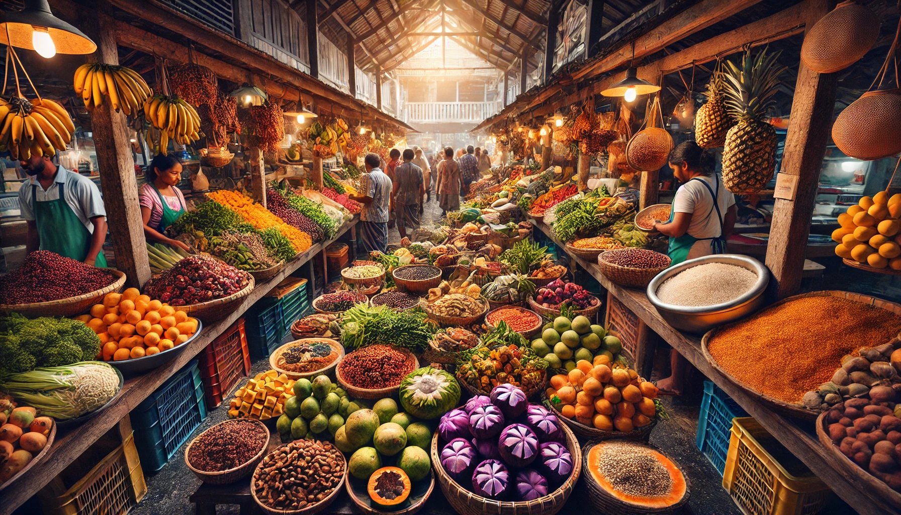 Duftende Aromen und exotische Früchte – Der Malé Obst- und Gemüsemarkt