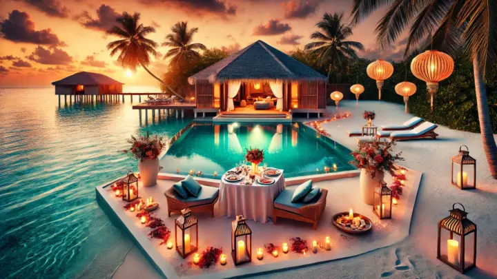 Flitterwochen auf den Malediven: Ein Paradies für frisch Verheiratete