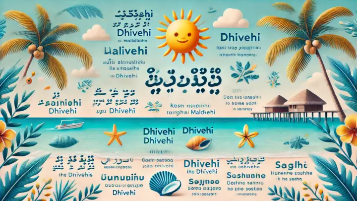 Die Sprache der Malediven: Dhivehi – Ein Leitfaden für Touristen