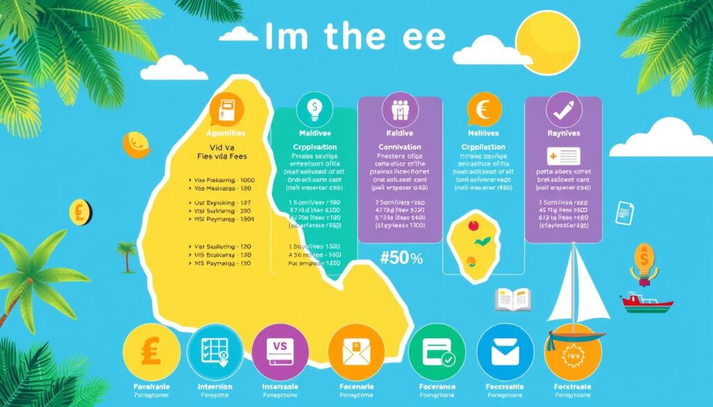 Malediven Visumgebühren Übersicht
