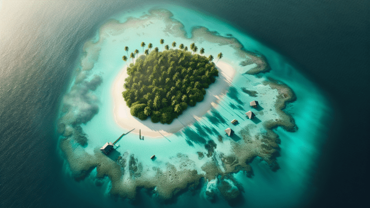 Bedrohung der Inseln durch den steigenden Meeresspiegel