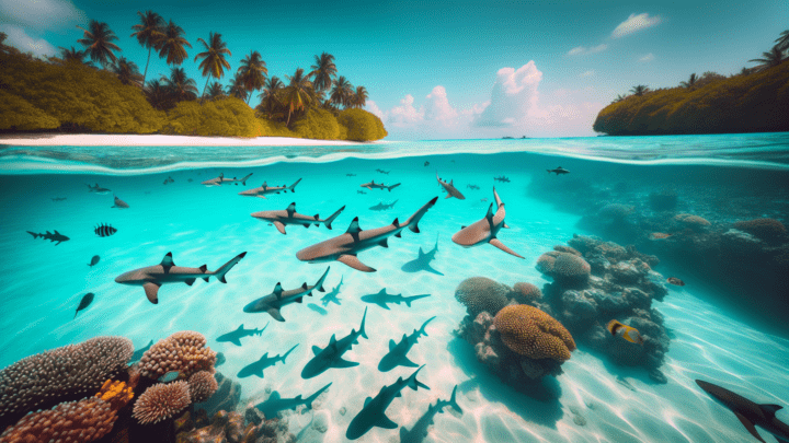 Beobachtung der Babyhaie in der Lagune – niedliche Begegnungen mit Jungtieren