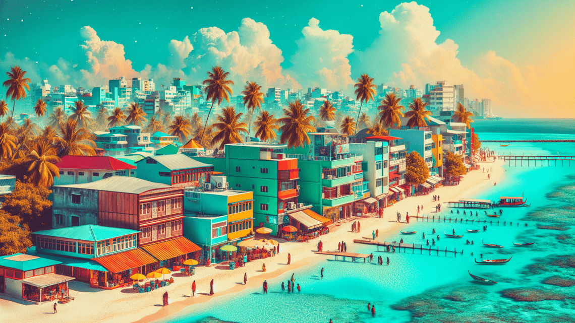 Besuch der Hauptstadt Malé – erleben Sie das lebendige Stadtleben der Malediven