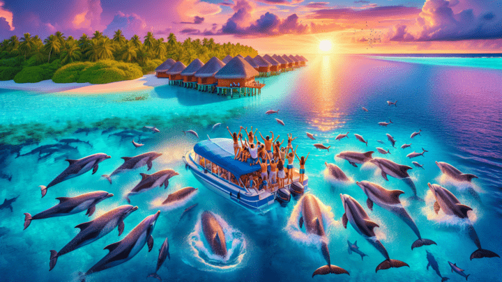 Delphin- und Walbeobachtung