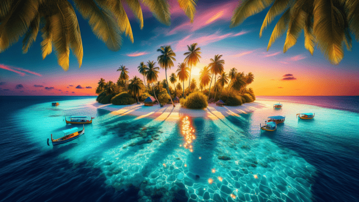 Die größten Atolle der Malediven