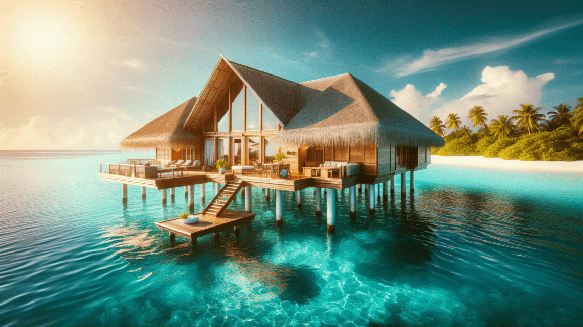 Entspannen in einem Wasserbungalow auf den Malediven – luxuriöses Wohnen über dem Wasser