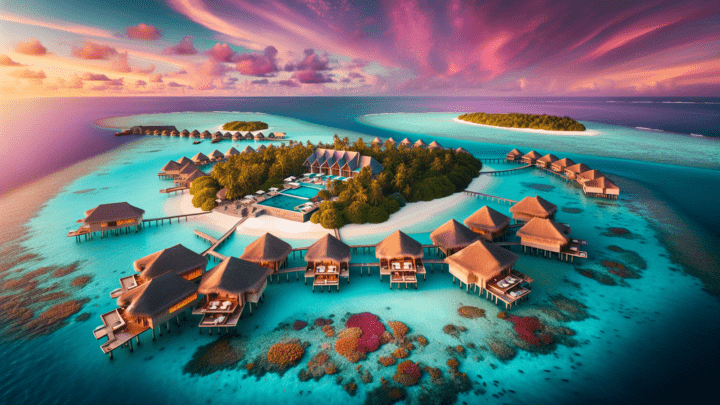 Hotels und Resorts auf den Malediven