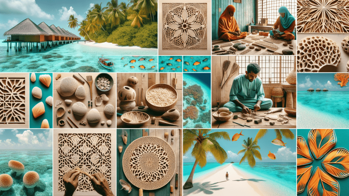 Kunsthandwerk der Malediven