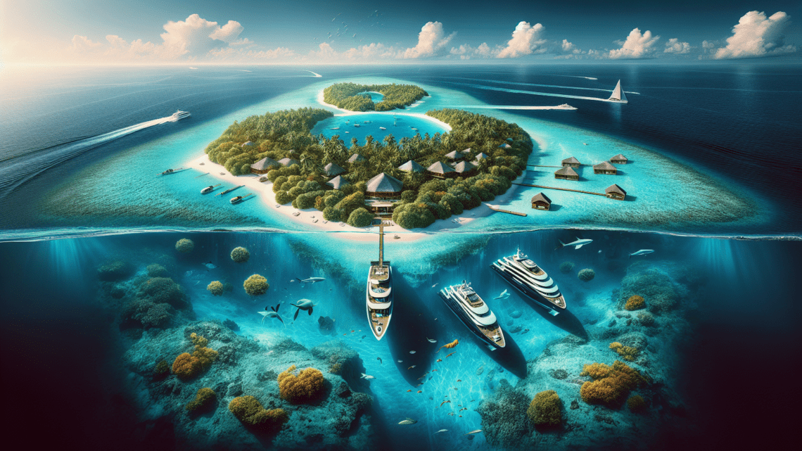 Luxustourismus und private Inseln