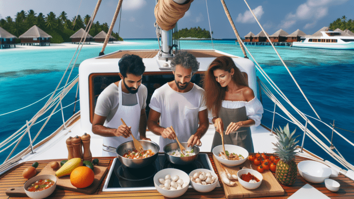 Teilnahme an einem Katamaran-Kochworkshop – lernen Sie zu kochen auf See