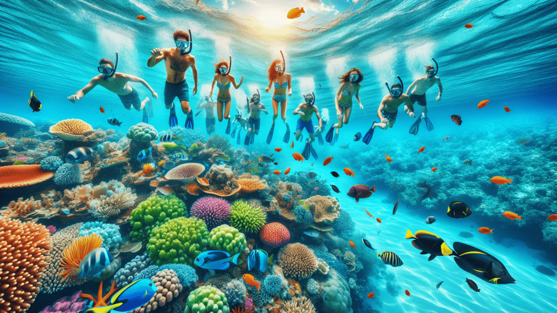 Teilnahme an einem Schnorchelausflug – erkunden Sie die farbenfrohe Unterwasserwelt