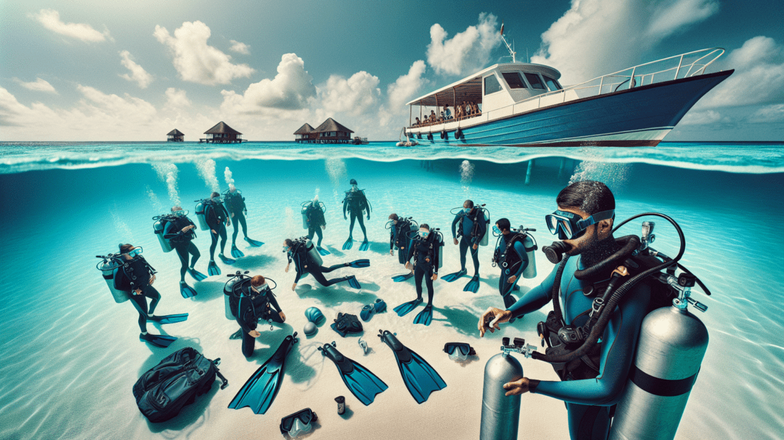 Teilnahme an einem Tauchkurs für Anfänger – erlernen Sie die Grundlagen des Tauchens