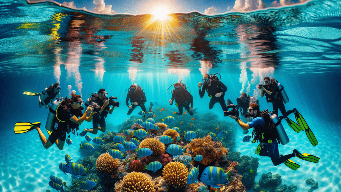 Teilnahme an einem Unterwasserfotoshooting – Erinnerungen an das Meeresabenteuer festhalten