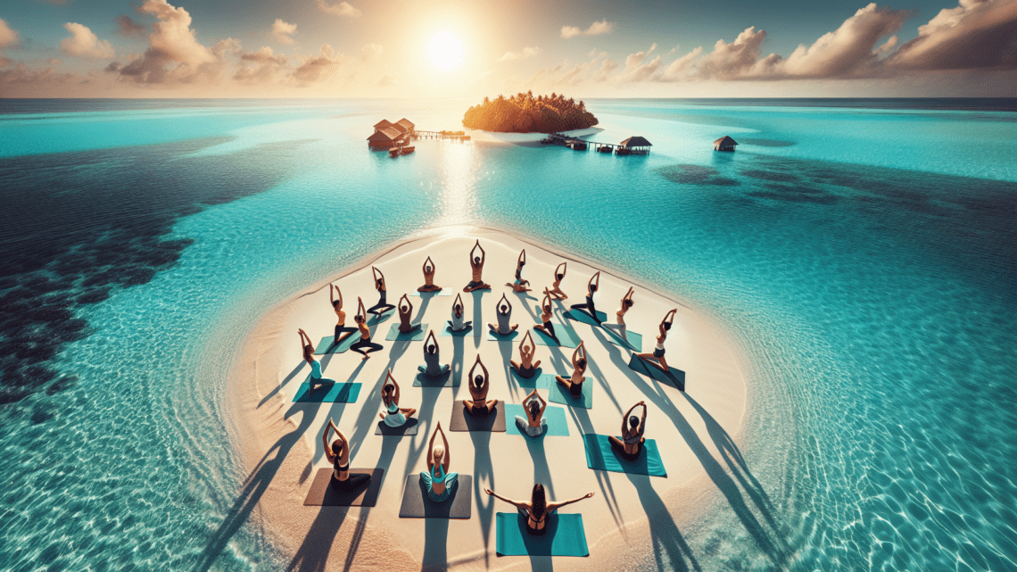 Teilnahme an einer Yoga-Session mit Blick aufs Meer – Entspannung mit Panoramablick