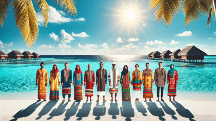 Traditionelle Kleidung der Malediven