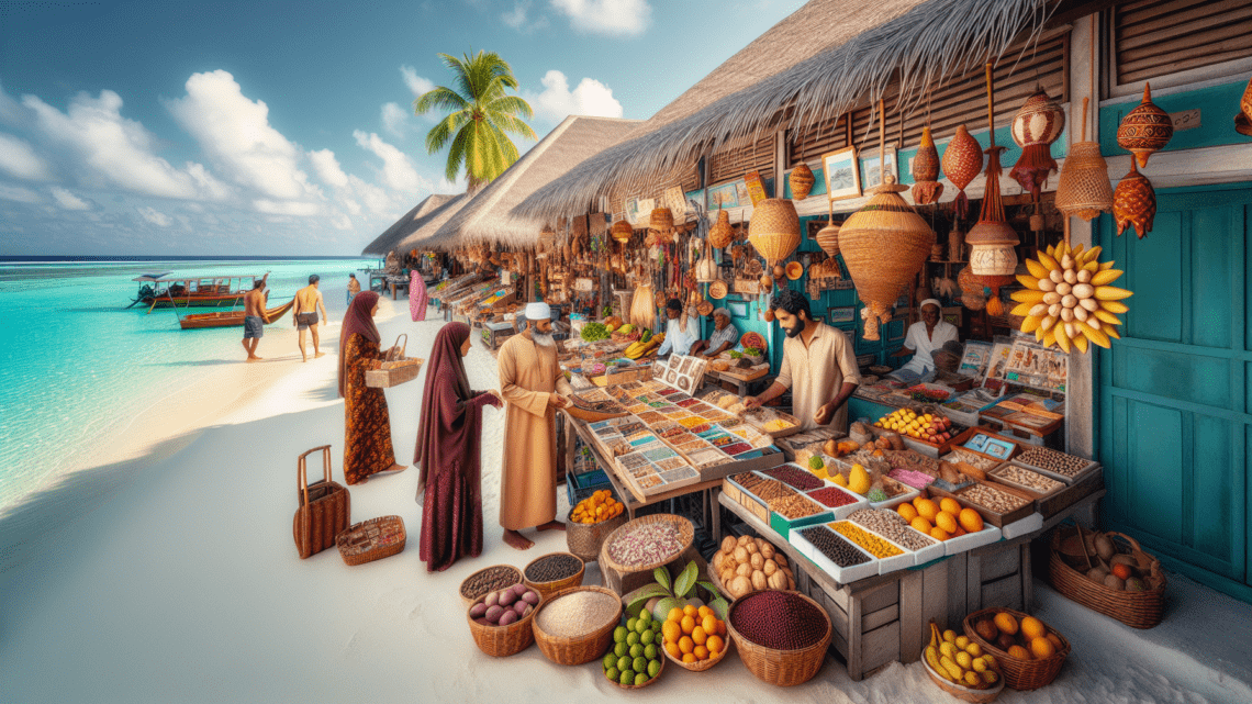 Traditionelle Märkte und Souvenirs