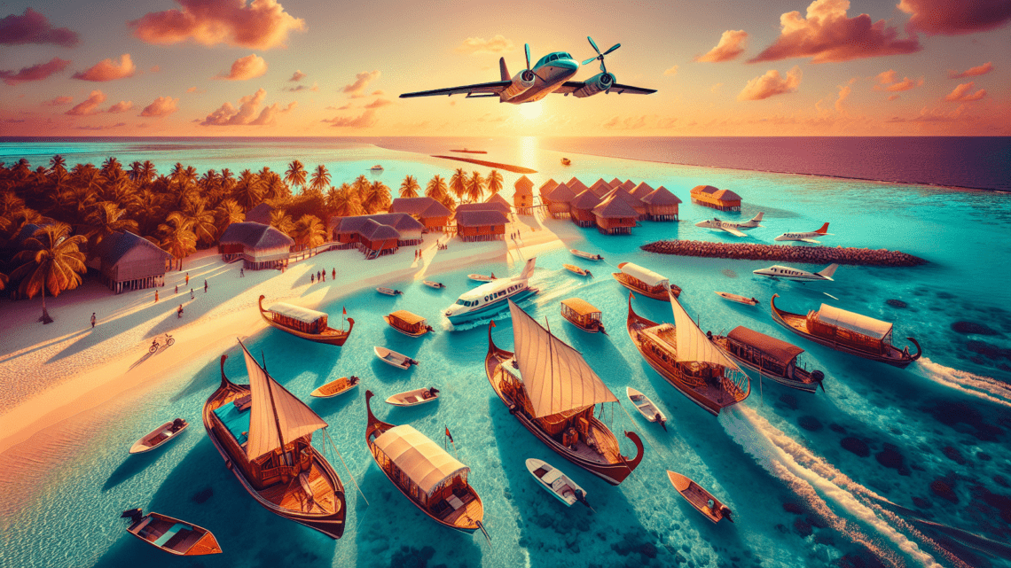 Transport zwischen den Inseln