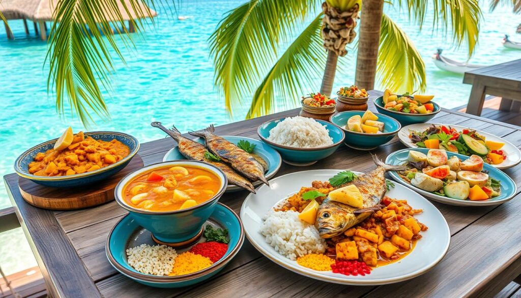 Maledivische Küche Spezialitäten