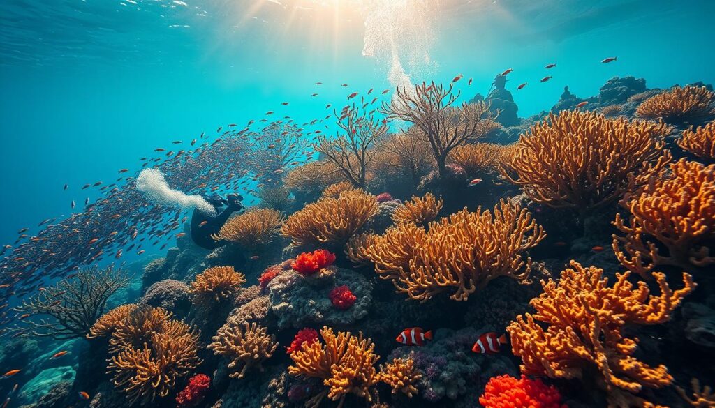 Tauchabenteuer in Korallenriffen