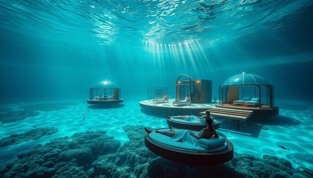 Unterwasser-Wellness auf den Malediven